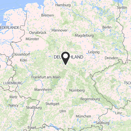 Veranstaltungsorte in Kartenansicht