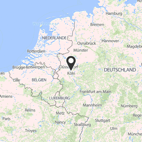 Veranstaltungsorte in Kartenansicht
