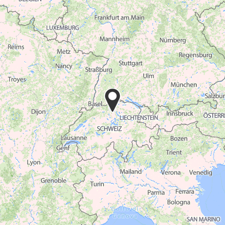 Veranstaltungsorte in Kartenansicht