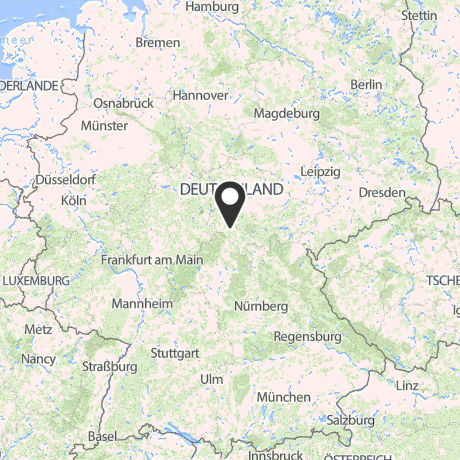 Veranstaltungsorte in Kartenansicht