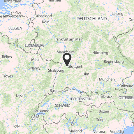 Veranstaltungsorte in Kartenansicht
