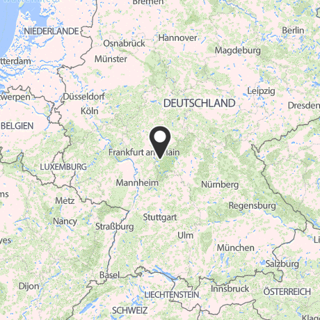 Veranstaltungsorte in Kartenansicht