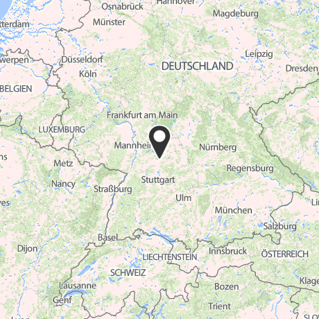 Veranstaltungsorte in Kartenansicht