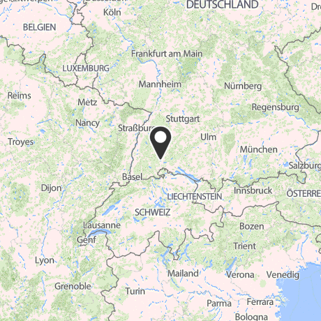 Veranstaltungsorte in Kartenansicht