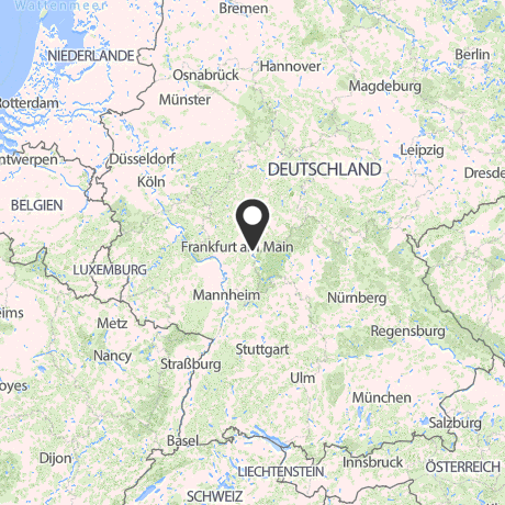 Veranstaltungsorte in Kartenansicht