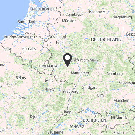 Veranstaltungsorte in Kartenansicht