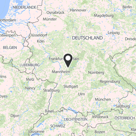 Veranstaltungsorte in Kartenansicht