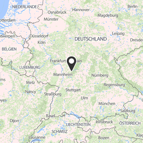 Veranstaltungsorte in Kartenansicht