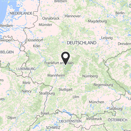 Veranstaltungsorte in Kartenansicht