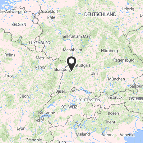 Veranstaltungsorte in Kartenansicht