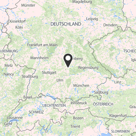 Veranstaltungsorte in Kartenansicht