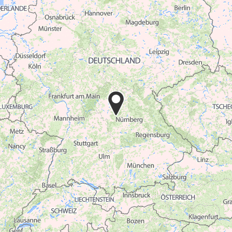 Veranstaltungsorte in Kartenansicht