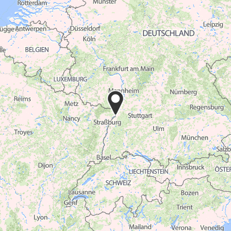 Veranstaltungsorte in Kartenansicht