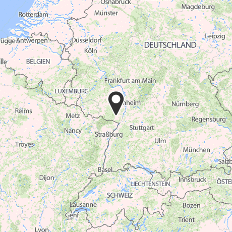 Veranstaltungsorte in Kartenansicht