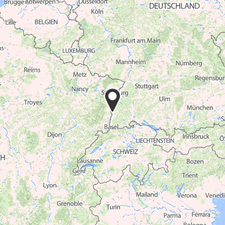 Veranstaltungsorte in Kartenansicht