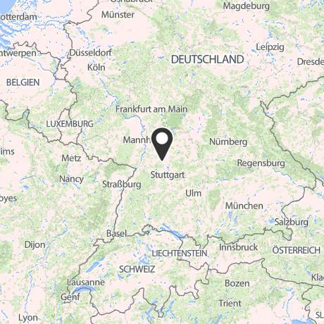 Veranstaltungsorte in Kartenansicht