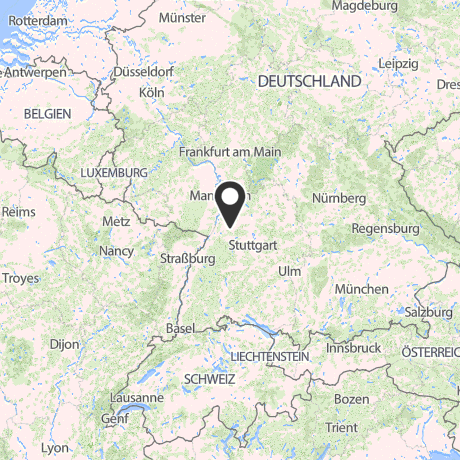 Veranstaltungsorte in Kartenansicht