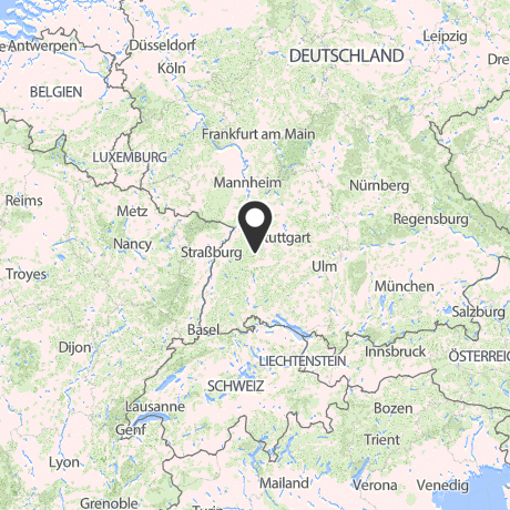 Veranstaltungsorte in Kartenansicht