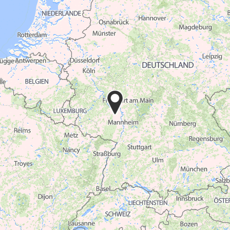 Veranstaltungsorte in Kartenansicht