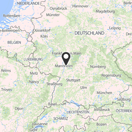 Veranstaltungsorte in Kartenansicht