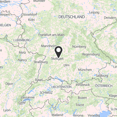 Veranstaltungsorte in Kartenansicht