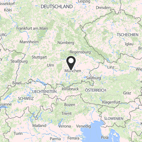 Veranstaltungsorte in Kartenansicht