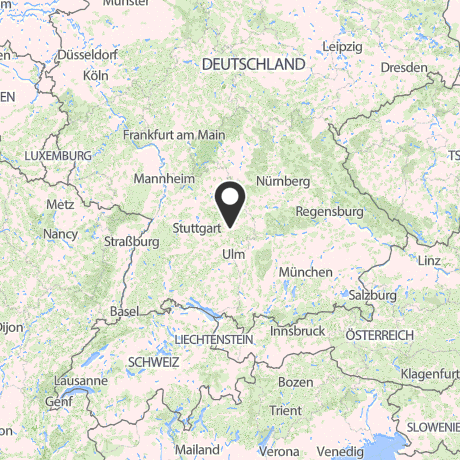 Veranstaltungsorte in Kartenansicht