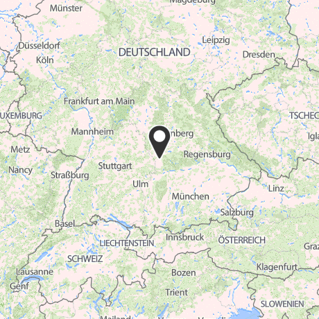 Veranstaltungsorte in Kartenansicht