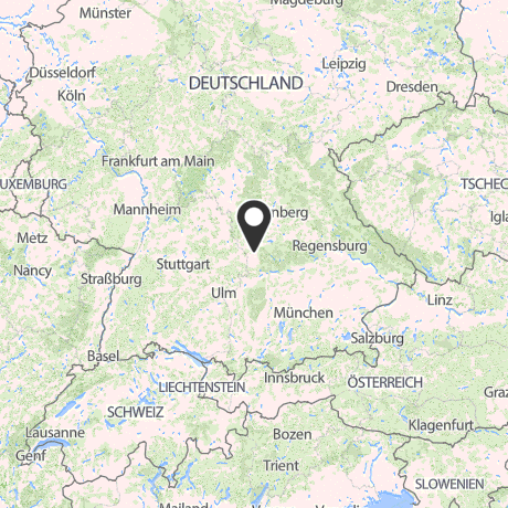 Veranstaltungsorte in Kartenansicht