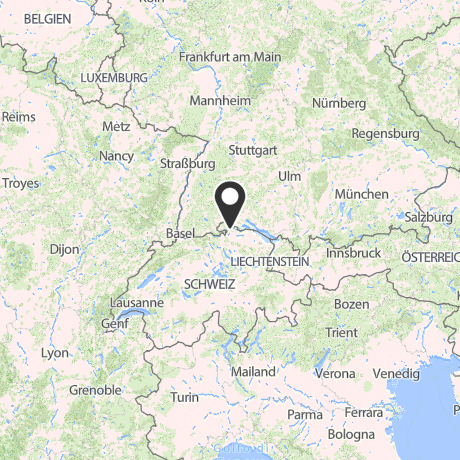 Veranstaltungsorte in Kartenansicht