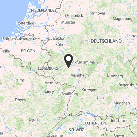 Veranstaltungsorte in Kartenansicht