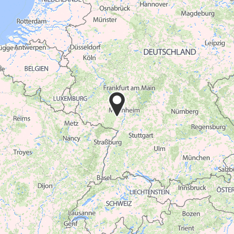 Veranstaltungsorte in Kartenansicht