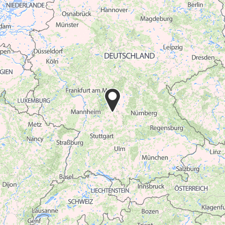 Veranstaltungsorte in Kartenansicht