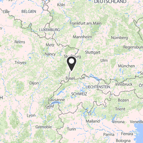 Veranstaltungsorte in Kartenansicht