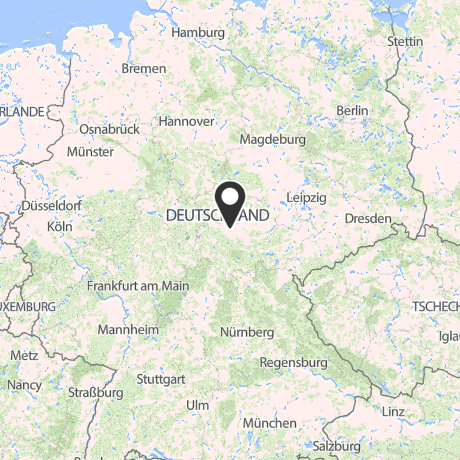 Veranstaltungsorte in Kartenansicht