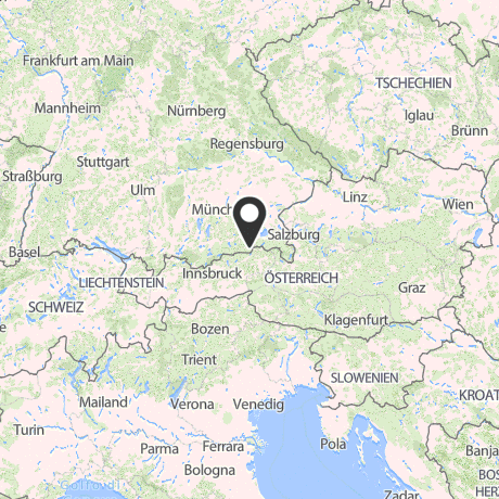 Veranstaltungsorte in Kartenansicht