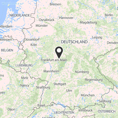 Veranstaltungsorte in Kartenansicht
