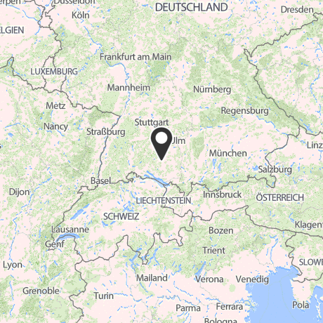 Veranstaltungsorte in Kartenansicht