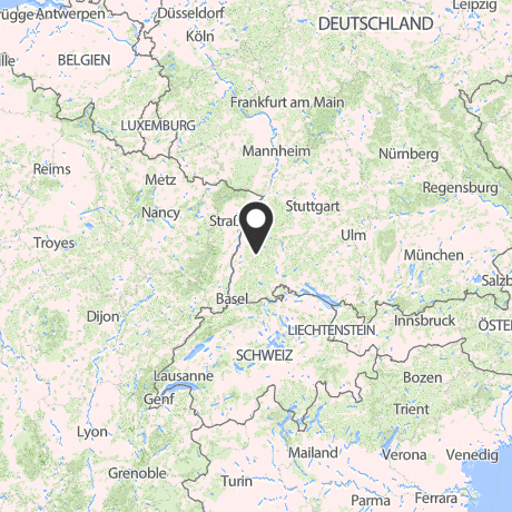 Veranstaltungsorte in Kartenansicht