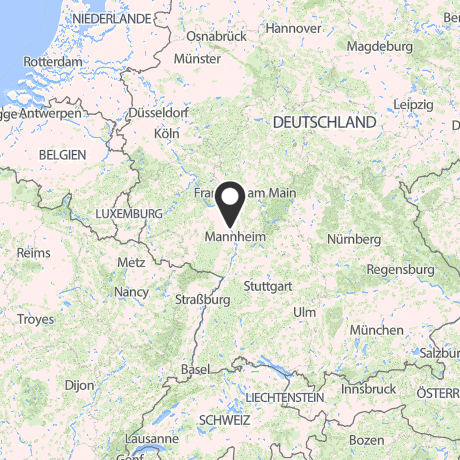 Veranstaltungsorte in Kartenansicht