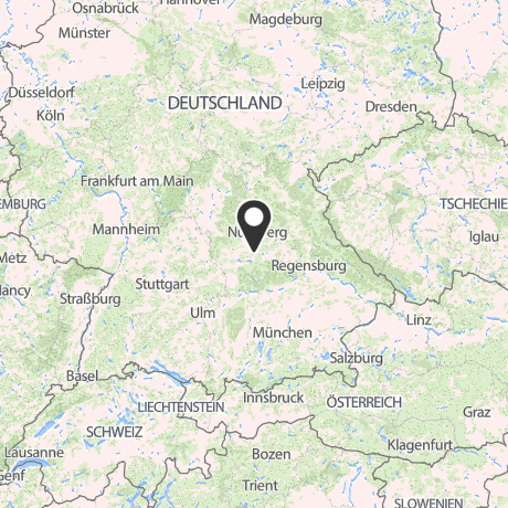 Veranstaltungsorte in Kartenansicht