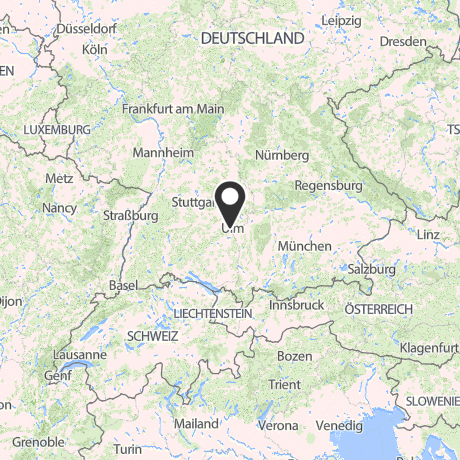 Veranstaltungsorte in Kartenansicht