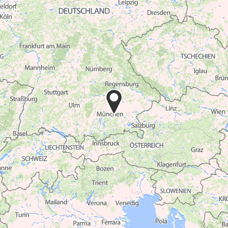 Veranstaltungsorte in Kartenansicht
