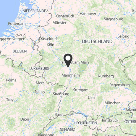 Veranstaltungsorte in Kartenansicht