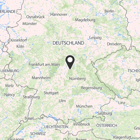 Veranstaltungsorte in Kartenansicht
