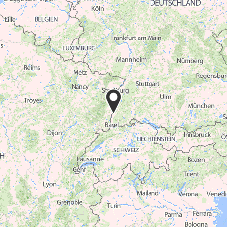 Veranstaltungsorte in Kartenansicht