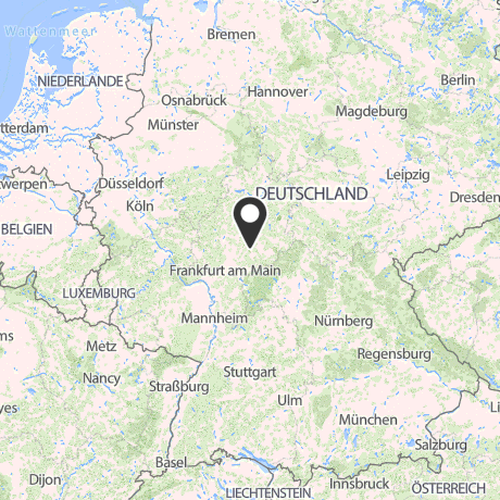 Veranstaltungsorte in Kartenansicht