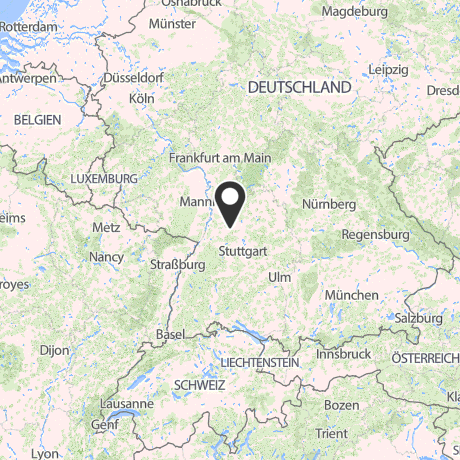 Veranstaltungsorte in Kartenansicht