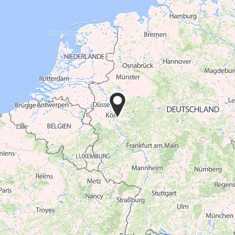 Veranstaltungsorte in Kartenansicht