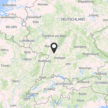 Veranstaltungsorte in Kartenansicht